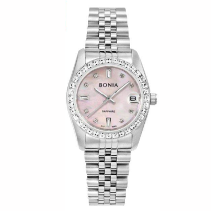 Bonia Noble BNB10553-3377S Stainless Steel Band Women Watch 31mm